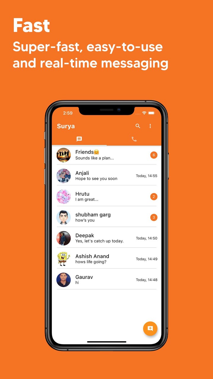 Surya - Secure Chat screenshot image 22_Popularmodapk.com