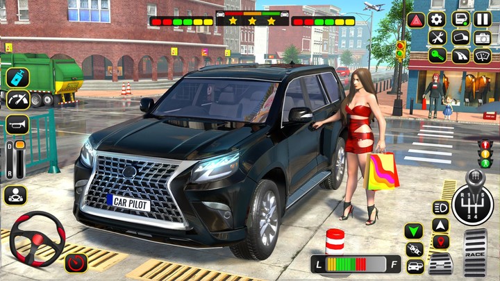 Driving School City Car Games screenshot image 2_Popularmodapk.com