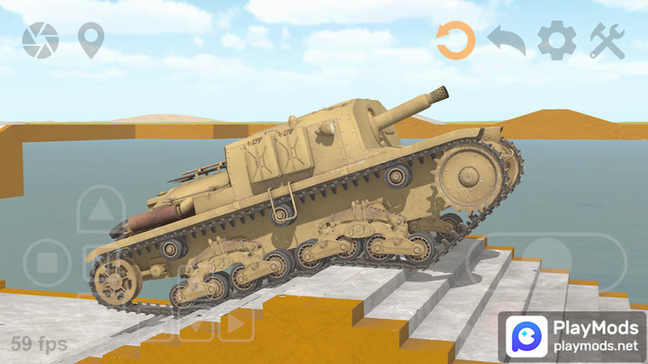 Tank Physics Mobile 02<span>(No ads)</span> screenshot image 1_Popularmodapk.com