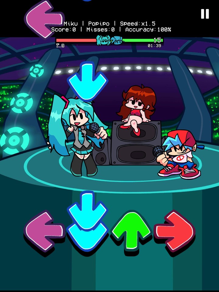 FNF Mod Miku Music Show screenshot image 5_Popularmodapk.com