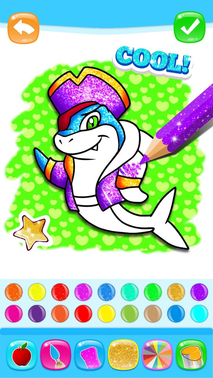 Baby Shark Coloring and Drawing For kids screenshot image 9_Popularmodapk.com