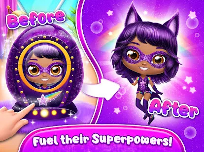 Power Girls - Fantastic Heroes<span>(Free shopping)</span> screenshot image 21_Popularmodapk.com