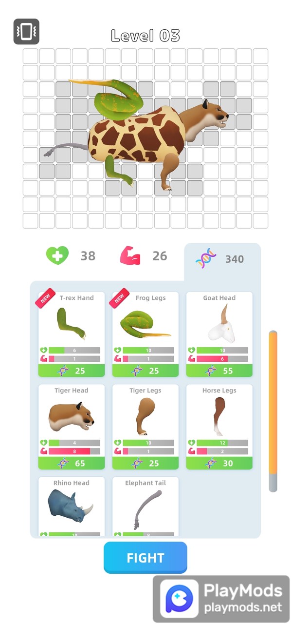 萌兽大作战<span>(Infinite gene)</span> screenshot image 3_Popularmodapk.com