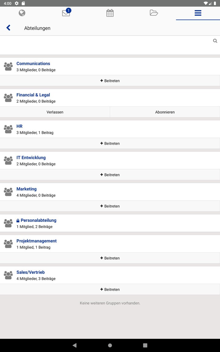 PonteNet Ärztenetz-Portal screenshot image 20_Popularmodapk.com