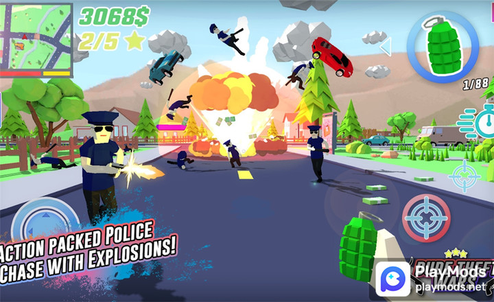 Dude Theft Wars<span>(Mod Menu)</span> screenshot image 5_Popularmodapk.com