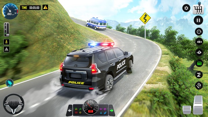 Police Car Game Driving School screenshot image 1_Popularmodapk.com