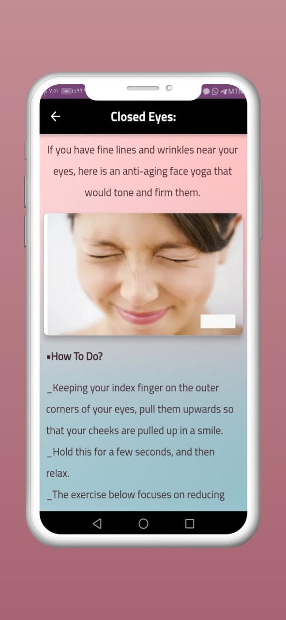 Face Yoga Exercises screenshot image 9_Popularmodapk.com