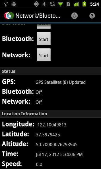 Network/Bluetooth GPS<span>(Paid for free)</span> screenshot image 1_Popularmodapk.com