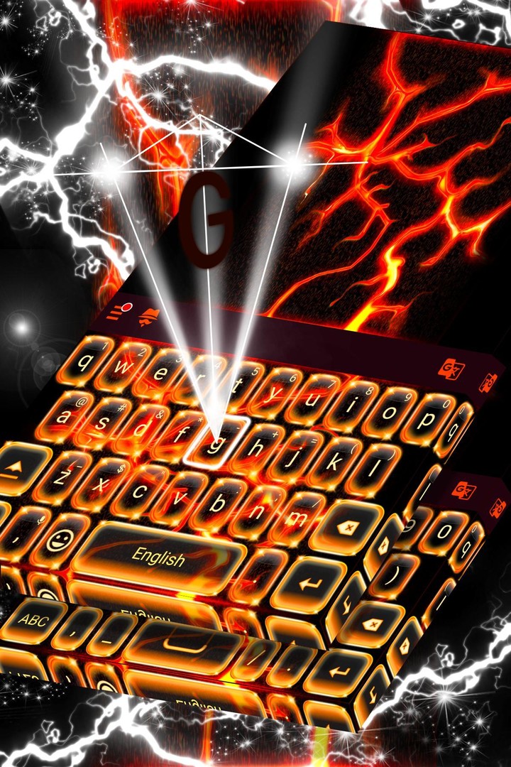 Burning Fire Keyboard screenshot image 5_Popularmodapk.com