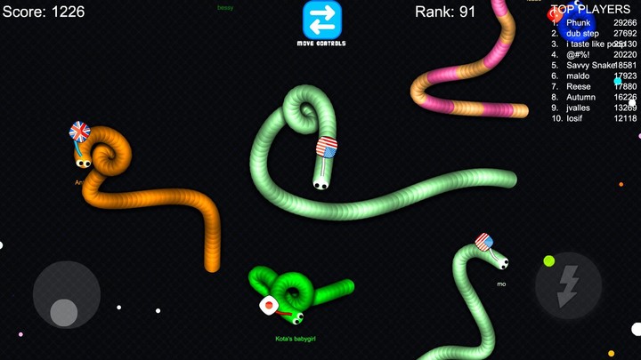 Slink.io - Snake Game screenshot image 4_Popularmodapk.com