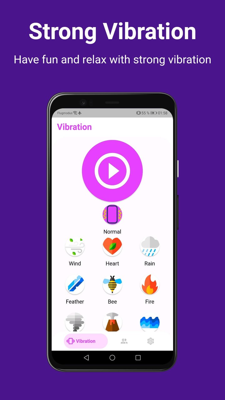 Strong Vibration App Vibrator screenshot image 6_Popularmodapk.com