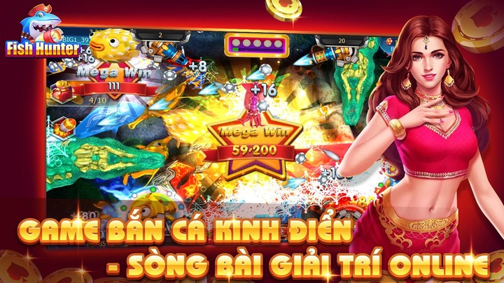 Bắn Cá Nổ Hũ Ăn Xu - Sòng Bạc screenshot image 5_Popularmodapk.com