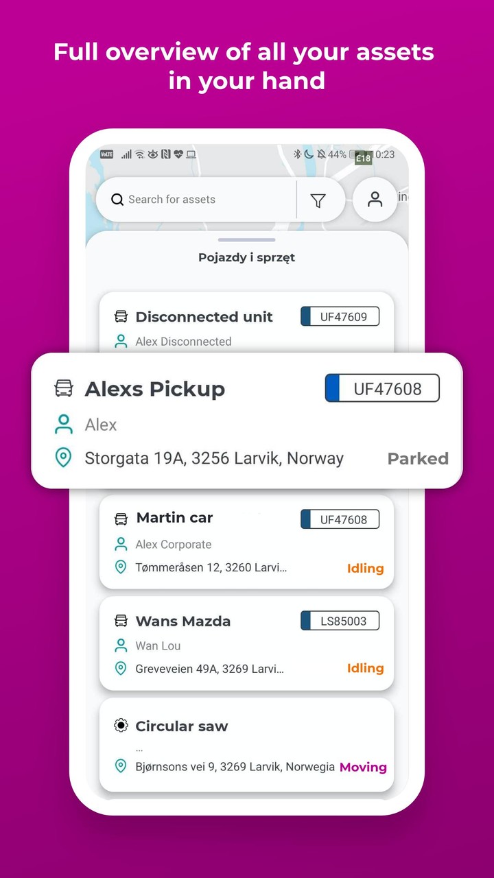 ABAX Admin: tracking of vehicl screenshot image 3_Popularmodapk.com