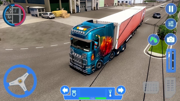 Euro Truck Simulator Games 3D screenshot image 1_Popularmodapk.com