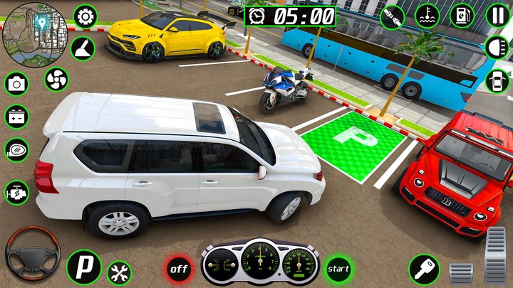 Prado Car Parking Simulator screenshot image 1_Popularmodapk.com