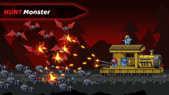 Impostor Survival Spider Train screenshot image 2_Popularmodapk.com