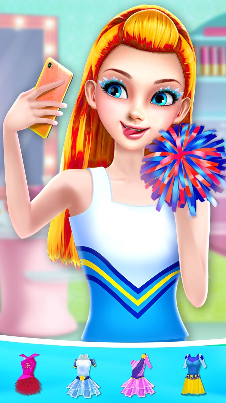 High School Cheerleader Game screenshot image 5_Popularmodapk.com