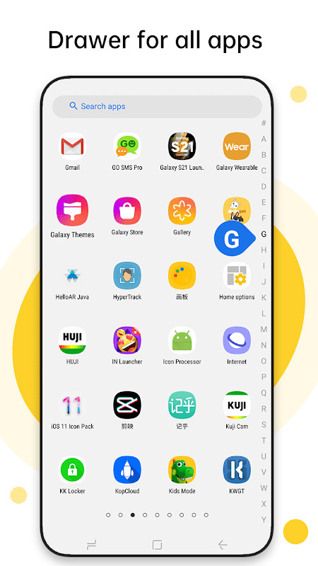 Perfect Galaxy Note20 Launcher screenshot image 4_Popularmodapk.com