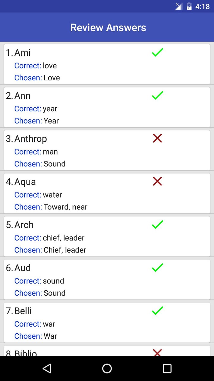 Root Words : Prefix Suffix screenshot image 7_Popularmodapk.com