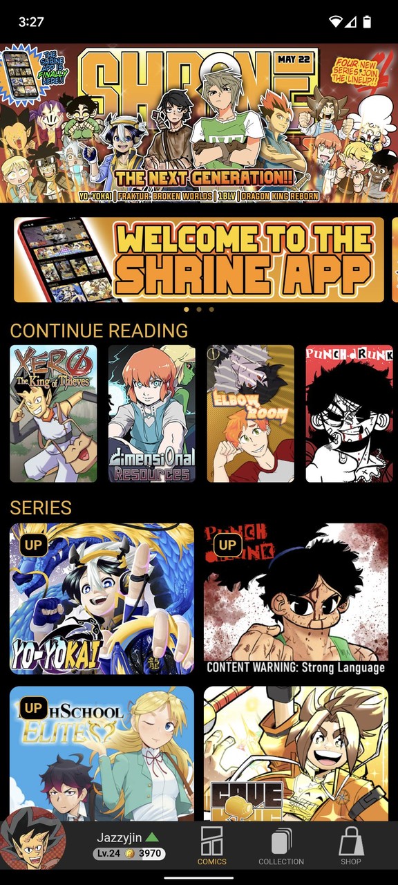 Shrine Comics screenshot image 1_Popularmodapk.com