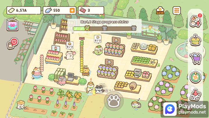 Cat Mart : Purrfect Tycoon<span>(Unlimited Money)</span> screenshot image 2_Popularmodapk.com
