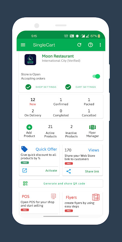 SingleCart Point Of Sale screenshot image 2_Popularmodapk.com