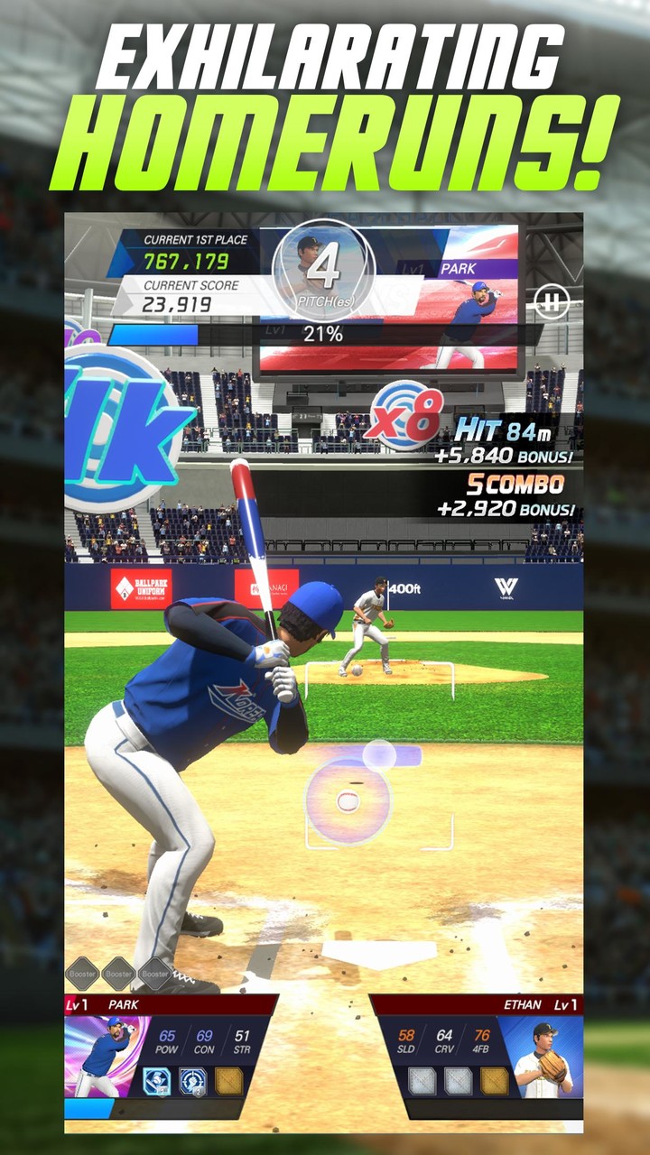 HOB Homerun Battle screenshot image 1_Popularmodapk.com