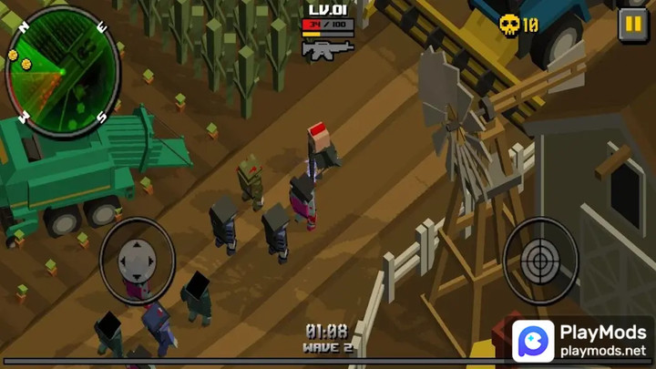 Pixel Zombie Frontier<span>(Unlimited Money)</span> screenshot image 1_Popularmodapk.com