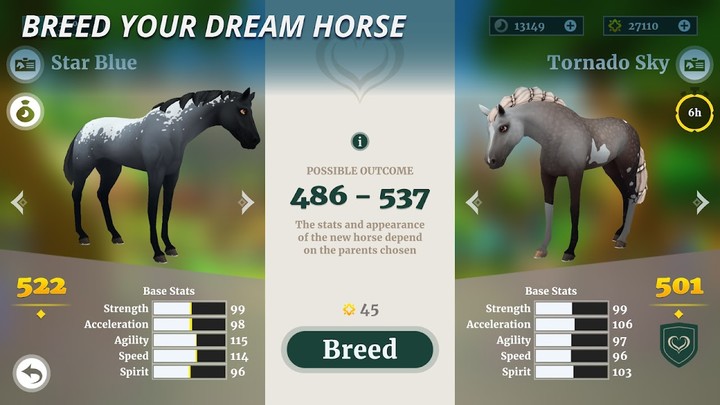 Wildshade: fantasy horse races screenshot image 8_Popularmodapk.com