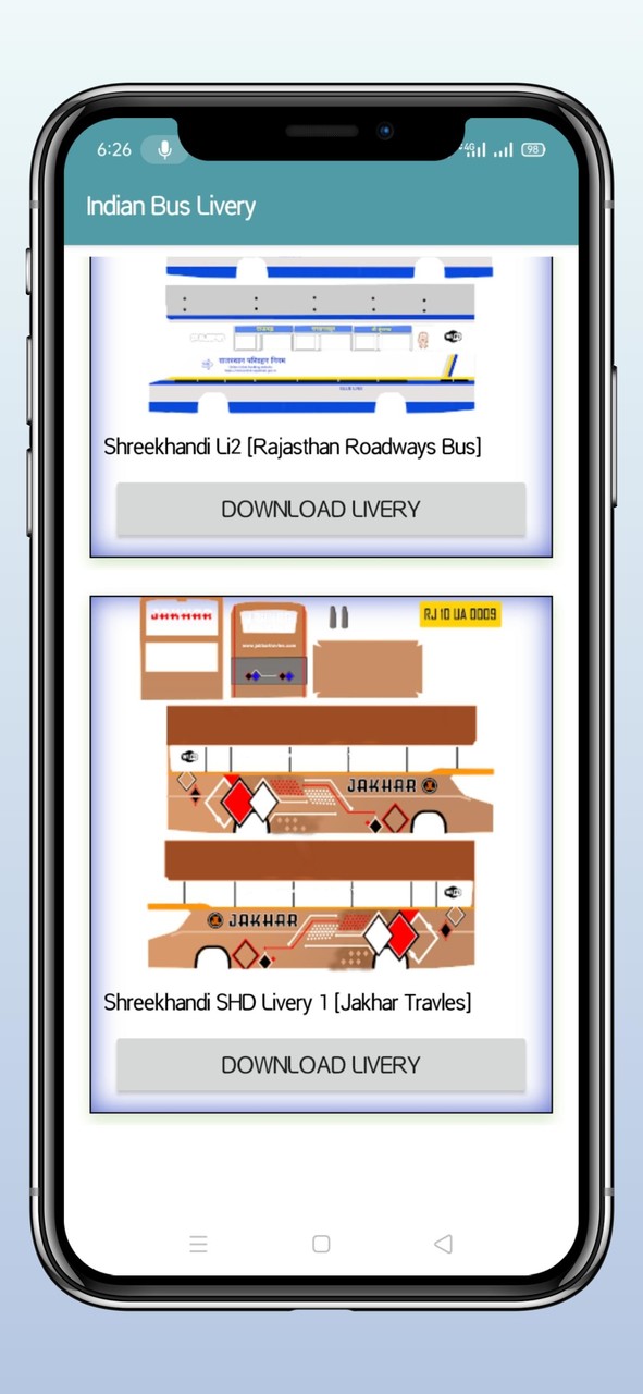 Bussid Indian Bus Livery 4K screenshot image 3_Popularmodapk.com