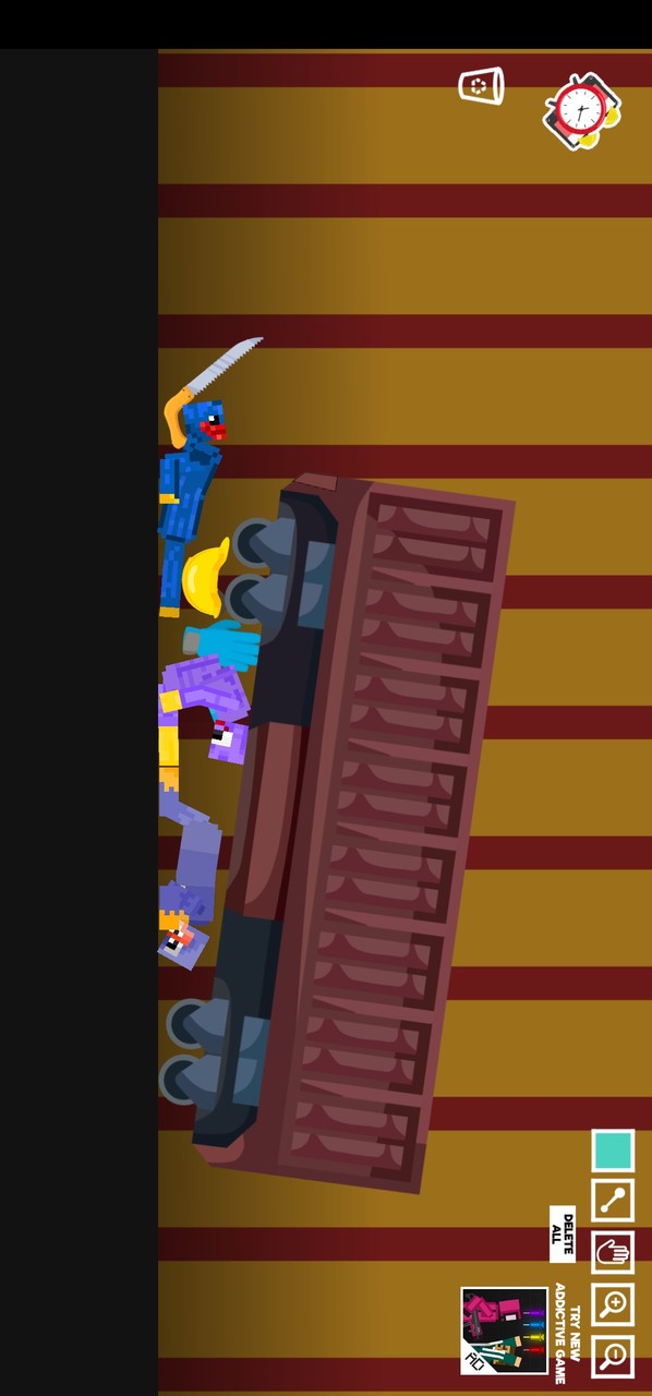 Blue Hair Monster Playground screenshot image 11_Popularmodapk.com