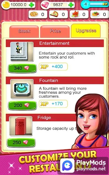 Restaurant Tycoon : Cafe game<span>(Speed change)</span> screenshot image 5_Popularmodapk.com