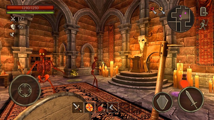 Ghoul Castle 3D - Action RPG screenshot image 3_Popularmodapk.com