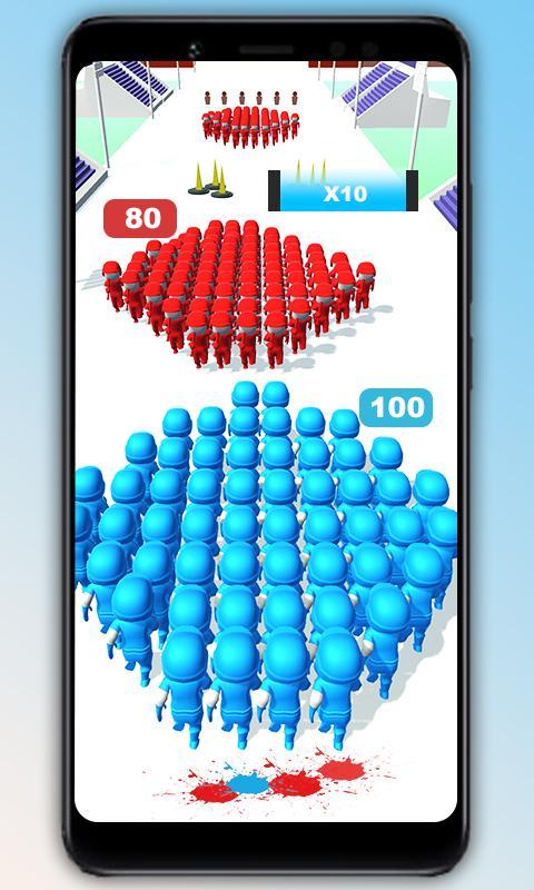 Count Crowd Run Mob Clash 3D screenshot image 6_Popularmodapk.com