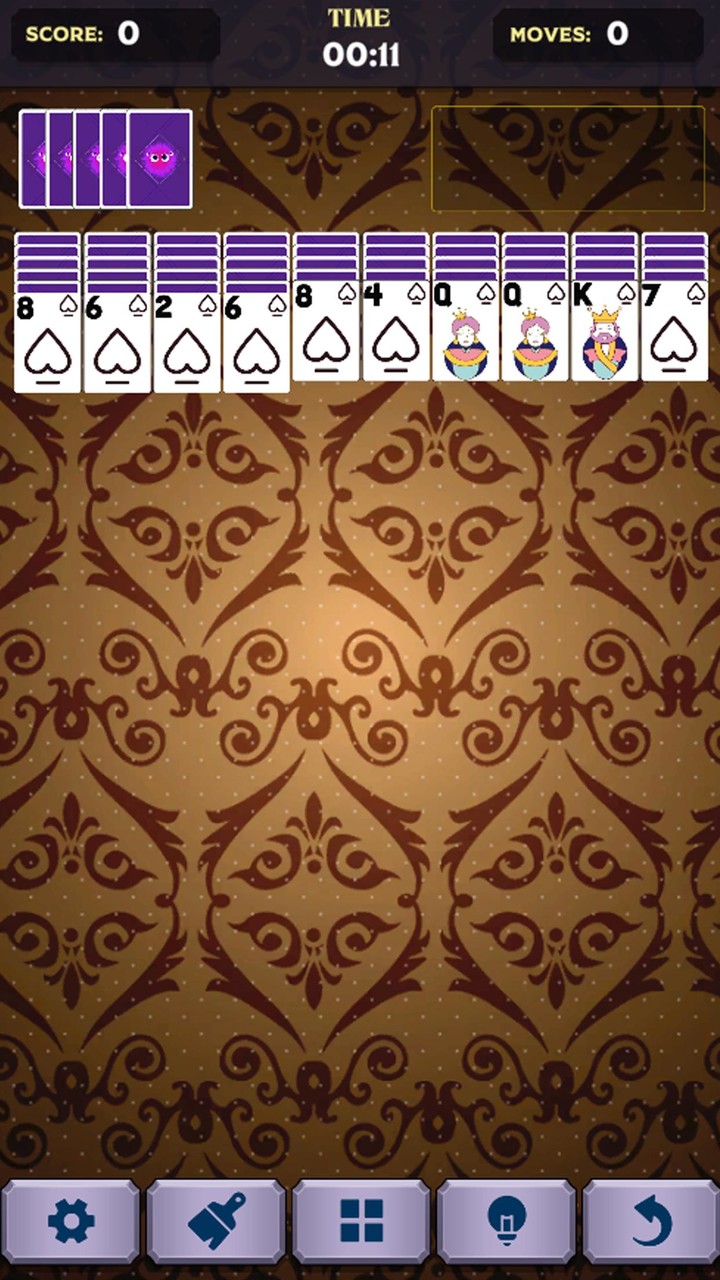 Spider Solitair - Classic Card screenshot image 4_Popularmodapk.com