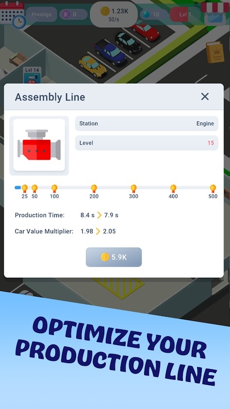 Poly Factory: Lowpoly Assembly Line upgrade game(Unlimited Money) screenshot image 2_Popularmodapk.com