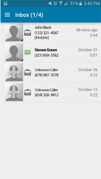 Cellcom Visual Voicemail screenshot image 3_Popularmodapk.com