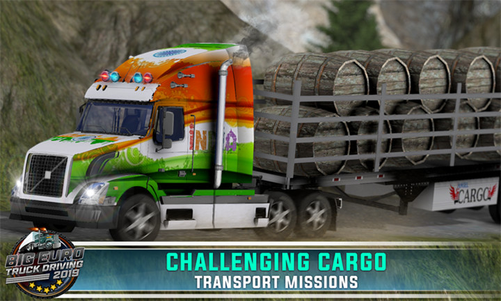 Euro Truck Transport Cargo Sim<span>(Mod APK)</span> screenshot image 5_Popularmodapk.com