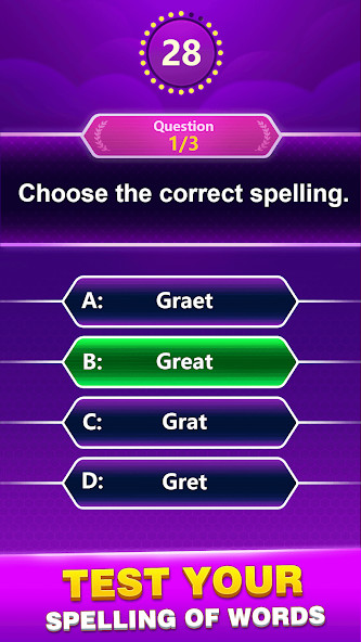 Spelling Quiz - Word Trivia<span>(mod)</span> screenshot image 5_Popularmodapk.com