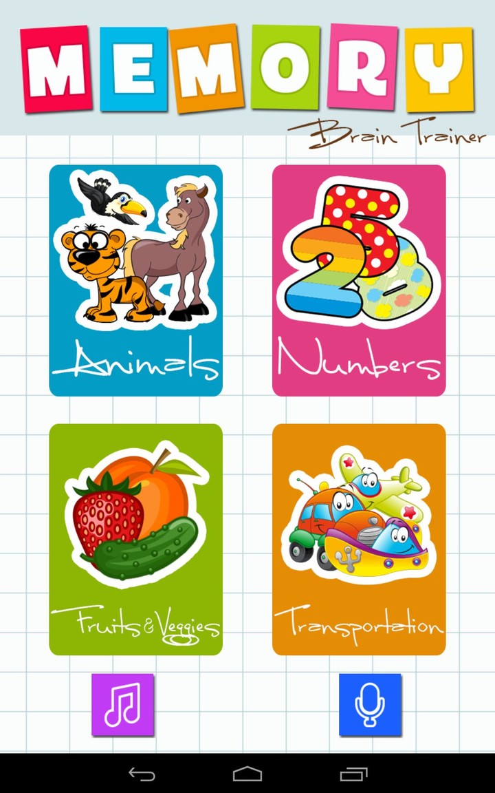 Memory Game: Animals, Fruits,  screenshot image 5_Popularmodapk.com