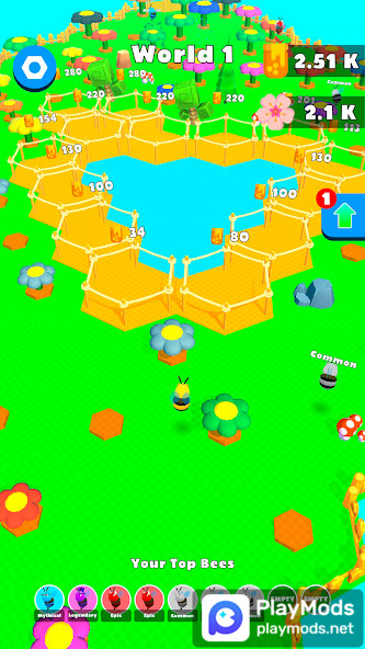Bee Adventure 3D: Honey Island<span>(Speed change)</span> screenshot image 1_Popularmodapk.com