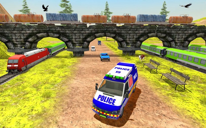 Police Car Van Driving Game 3D screenshot image 5_Popularmodapk.com