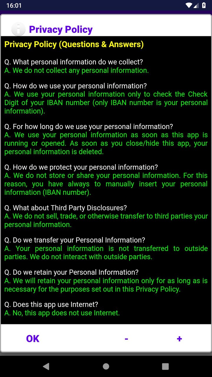 IBAN Check Digit screenshot image 6_Popularmodapk.com