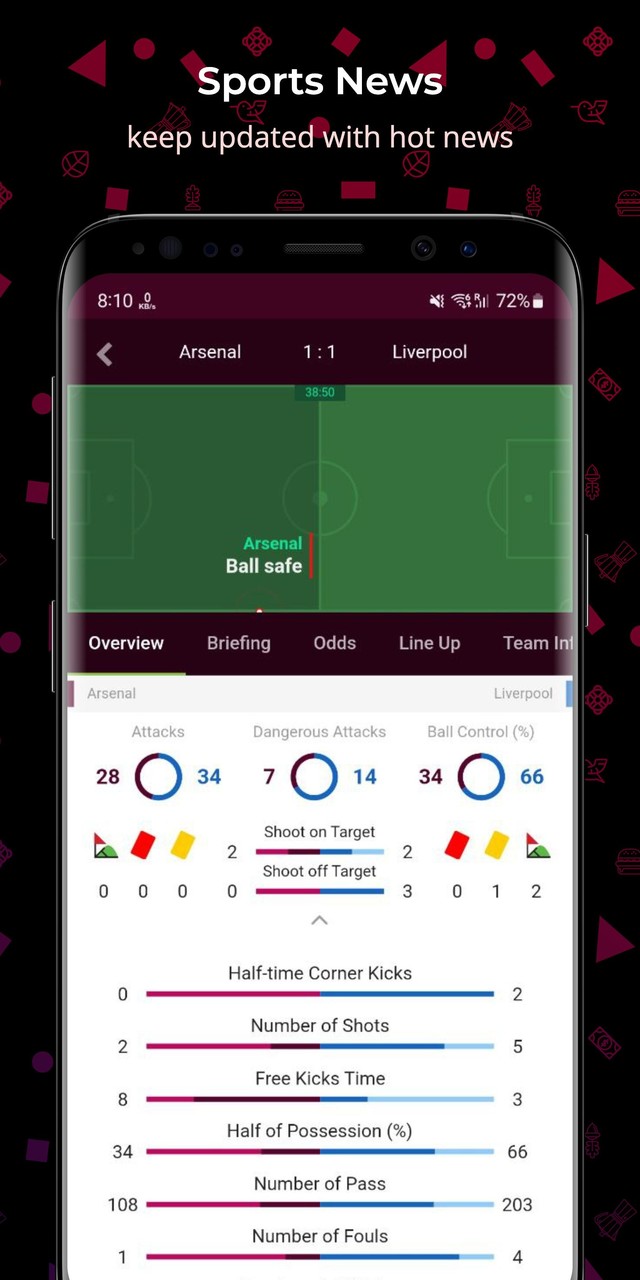 Qatar World Cup Score App 2022 screenshot image 9_Popularmodapk.com