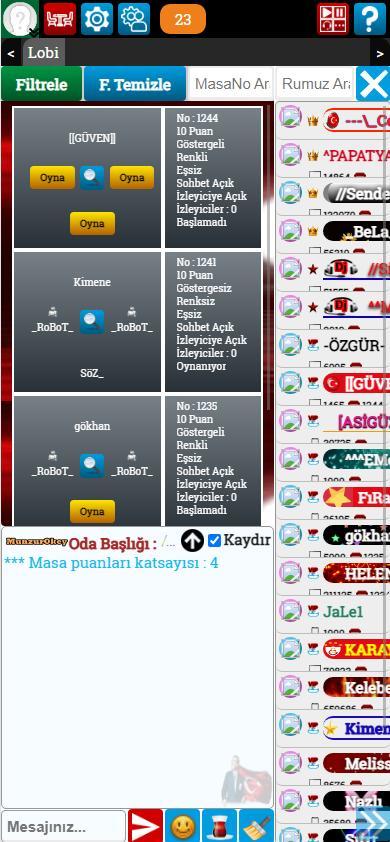 MunzurOkey - Online Okey Oyna screenshot image 1_Popularmodapk.com