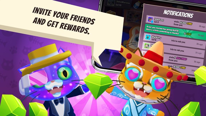 KATZ Play: Thieving Cats screenshot image 6_Popularmodapk.com