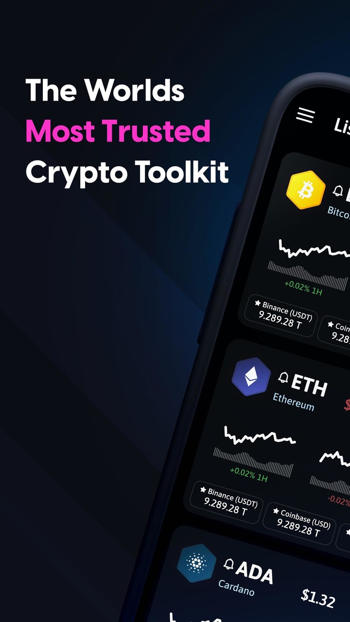 The Crypto App - Coin Tracker screenshot image 1_Popularmodapk.com