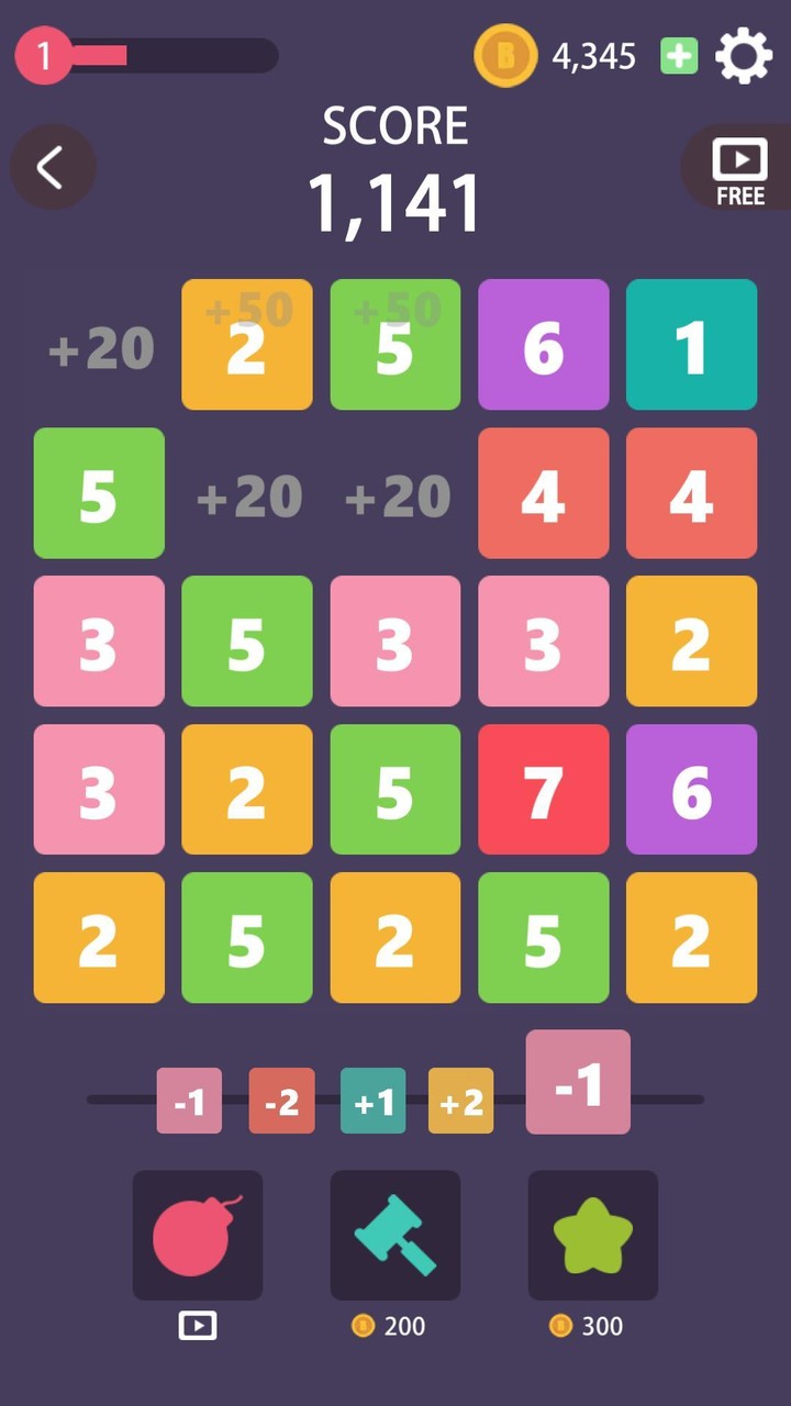 Merge Number-Merge Puzzle screenshot image 4_Popularmodapk.com