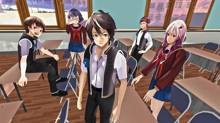 High School Sim Girl Games 3D screenshot image 2_Popularmodapk.com
