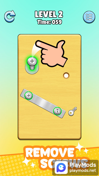 Screw Master: Pin Puzzle<span>(No Ads)</span> screenshot image 2_Popularmodapk.com